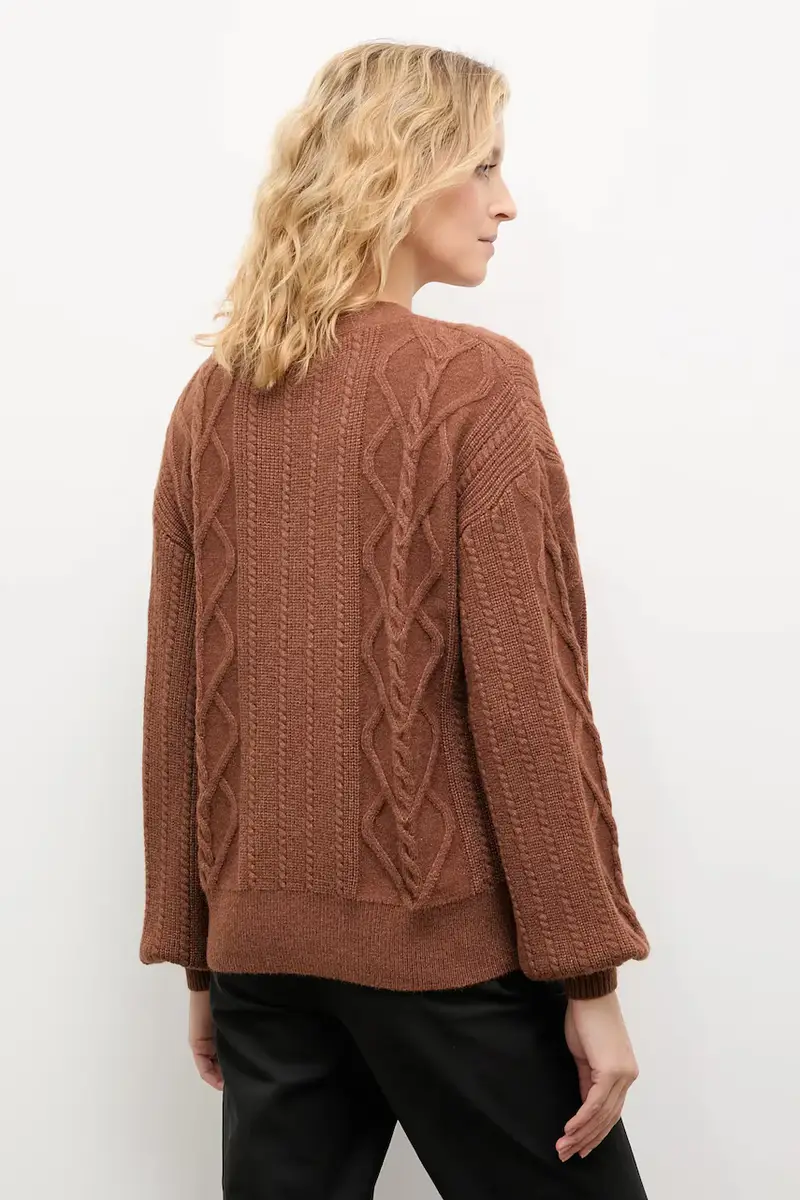 Answear.LAB Cardigan Donna Marrone 3618923 miniatura 3