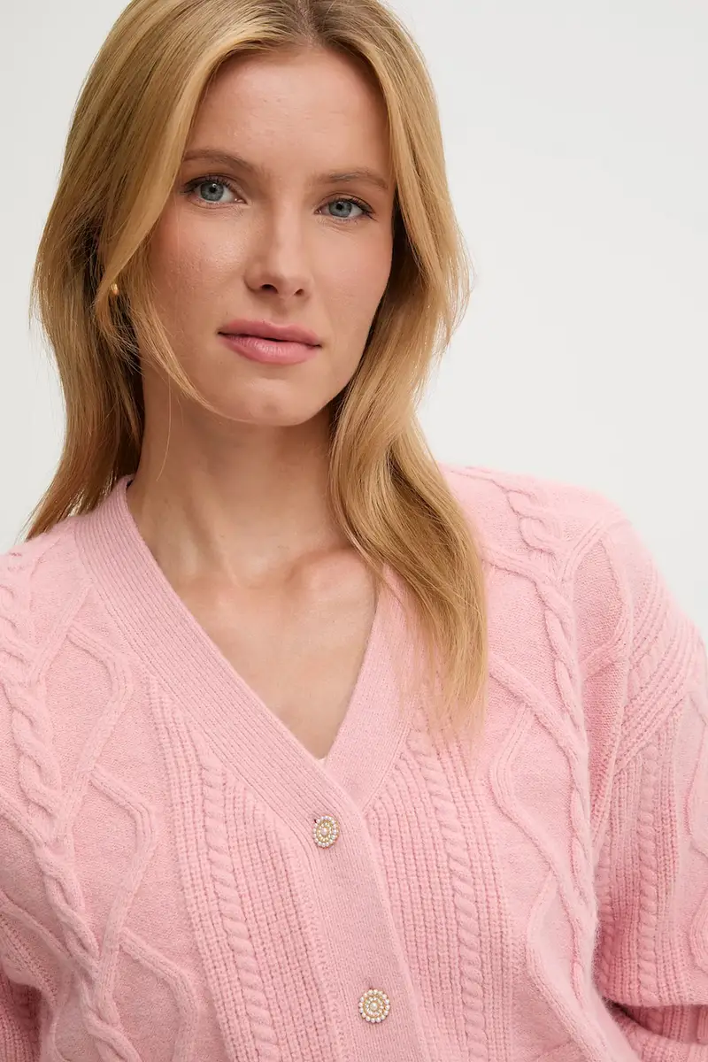 Answear.LAB Cardigan Donna Rosa 3663081 miniatura 4