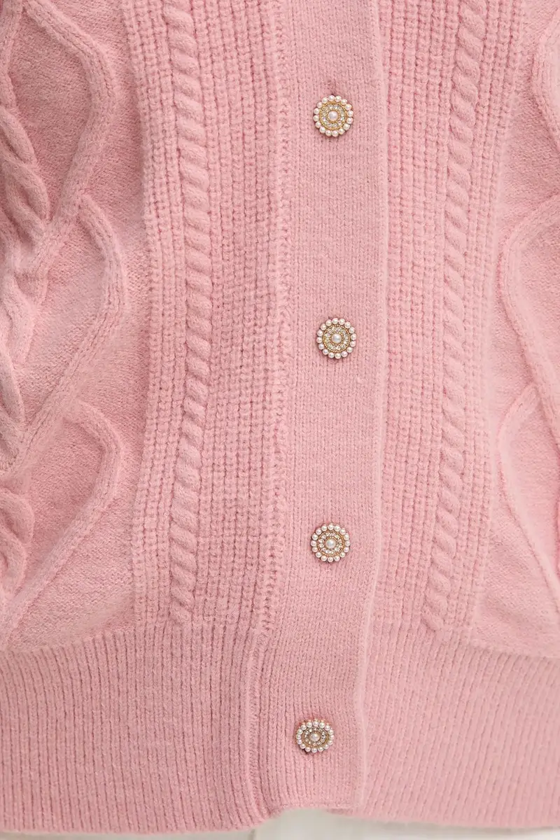 Answear.LAB Cardigan Donna Rosa 3663081 miniatura 5