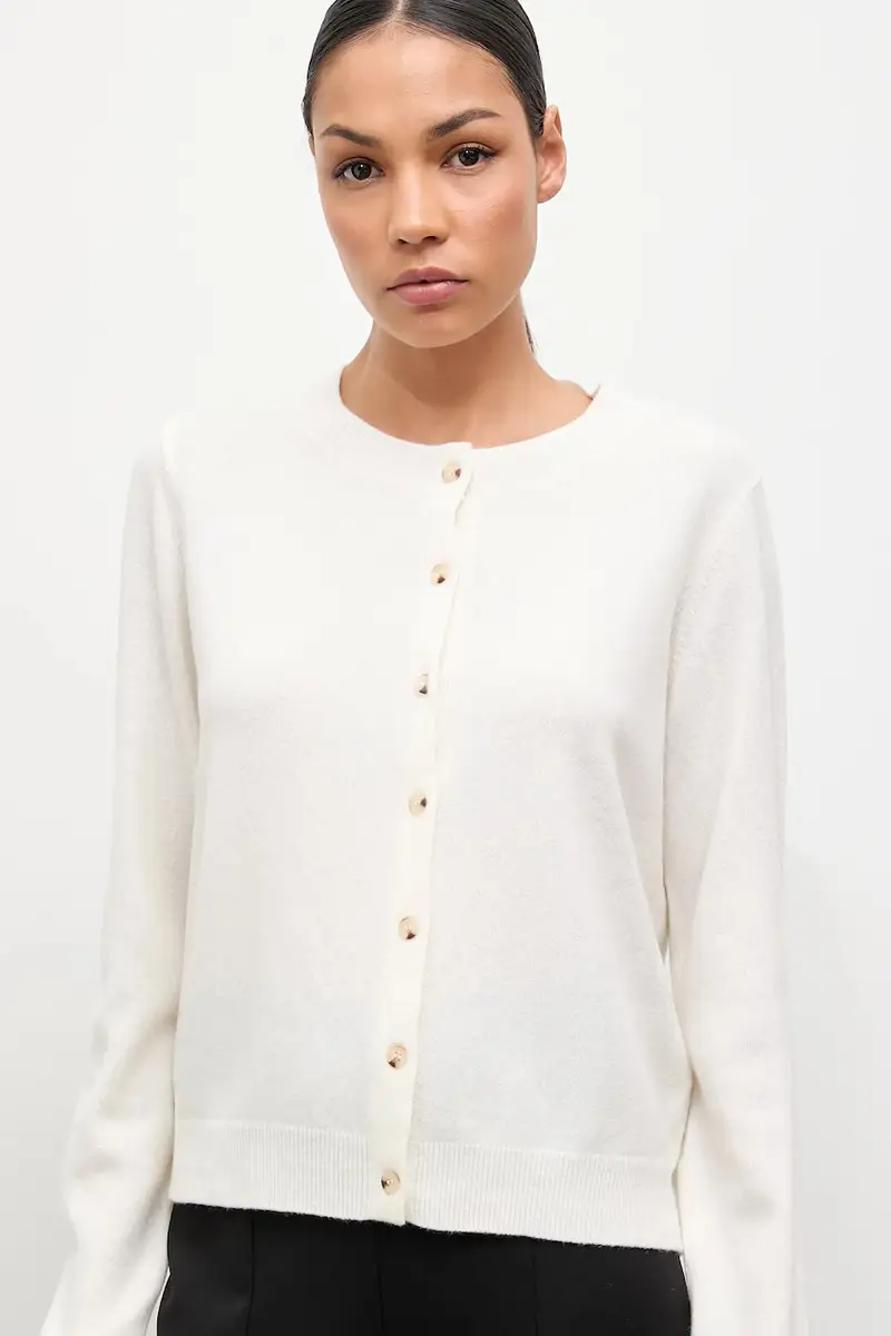 Answear.LAB Cardigan Donna Beige 3573513 miniatura 4