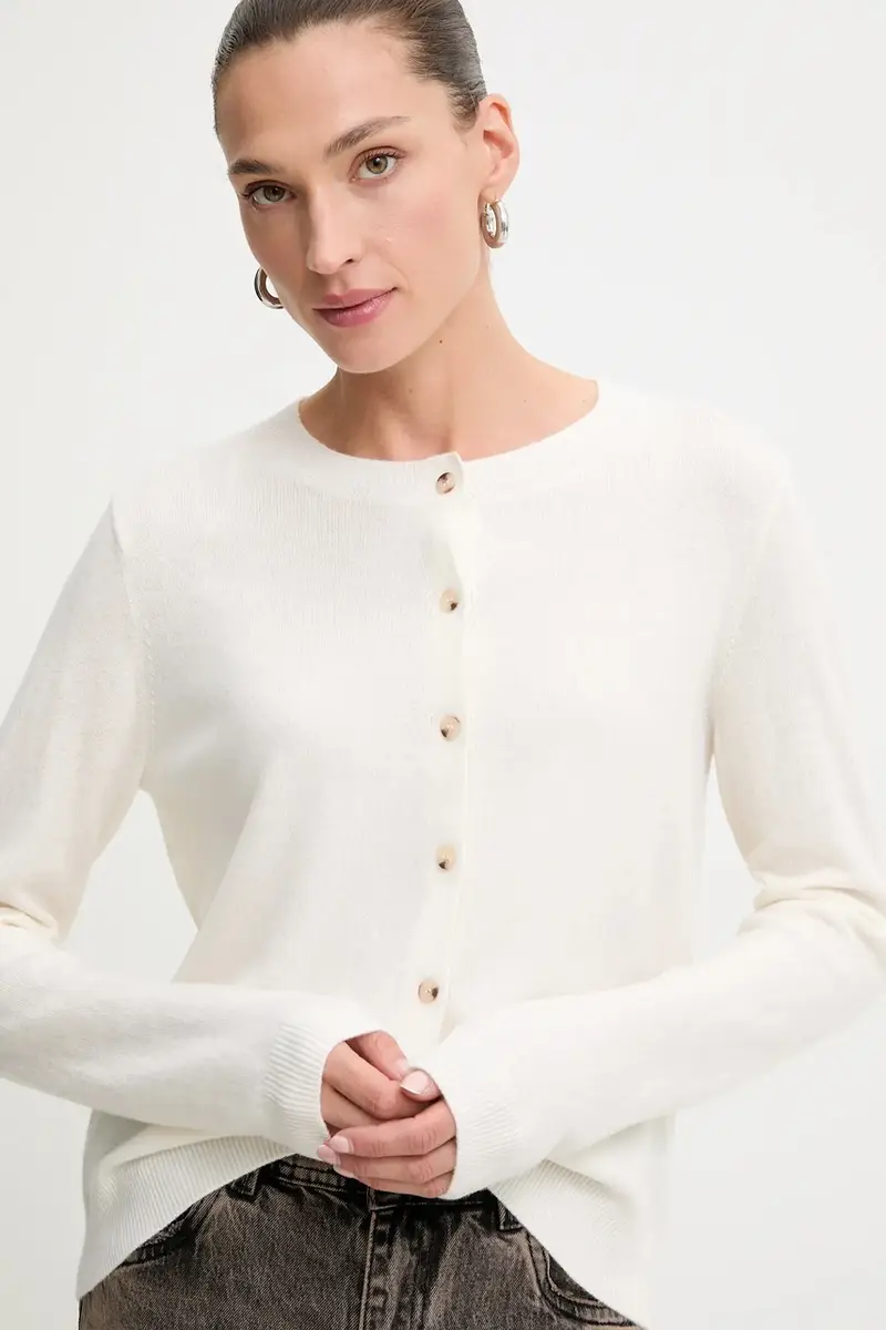 Answear.LAB Cardigan Donna Beige 3765032 miniatura 4