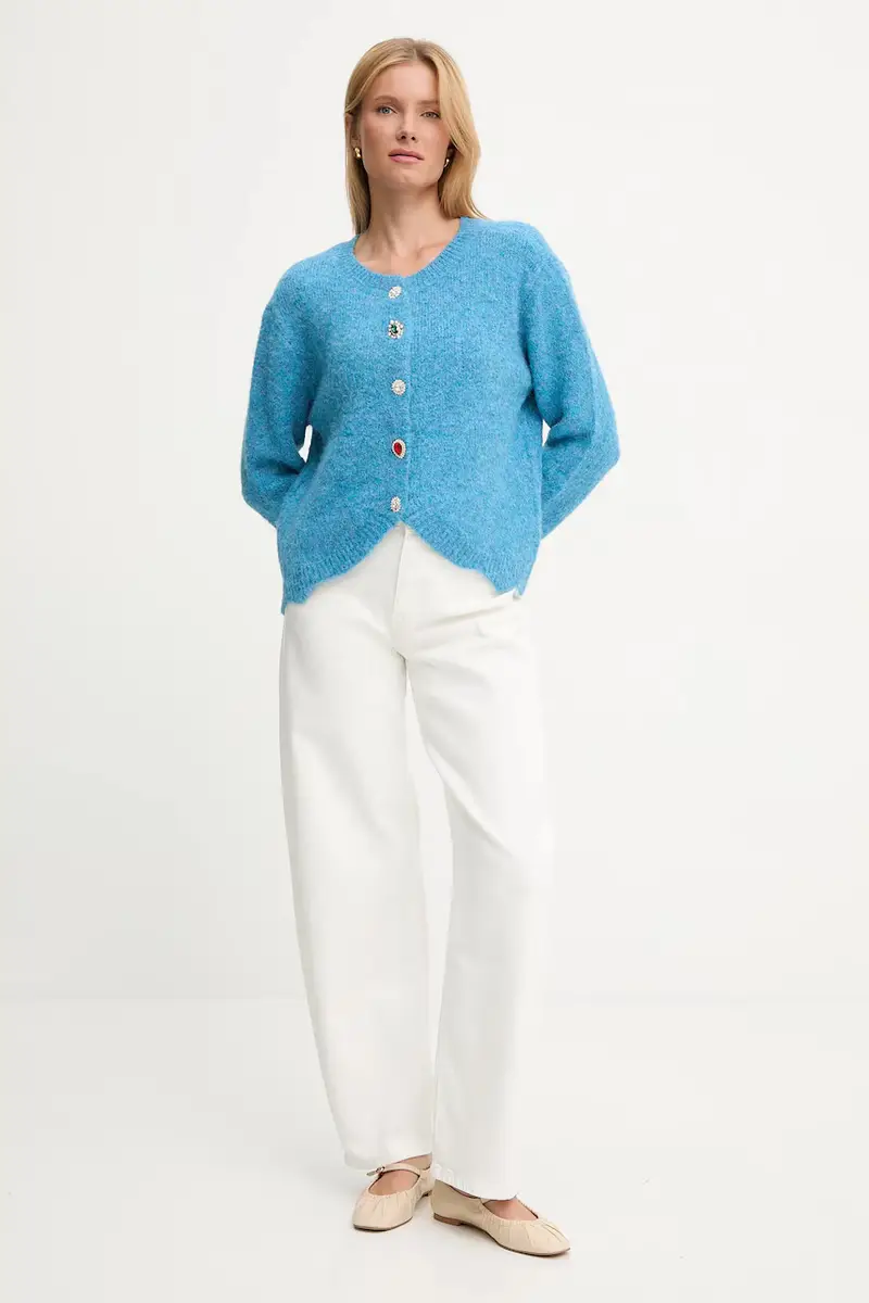 Answear.LAB Cardigan Donna Blu 3581222 miniatura 2
