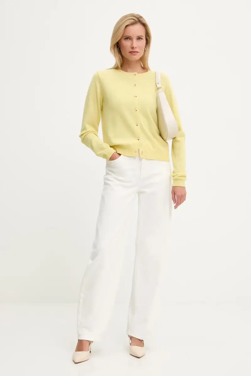 Answear.LAB Cardigan Donna Giallo 3918871 miniatura 2