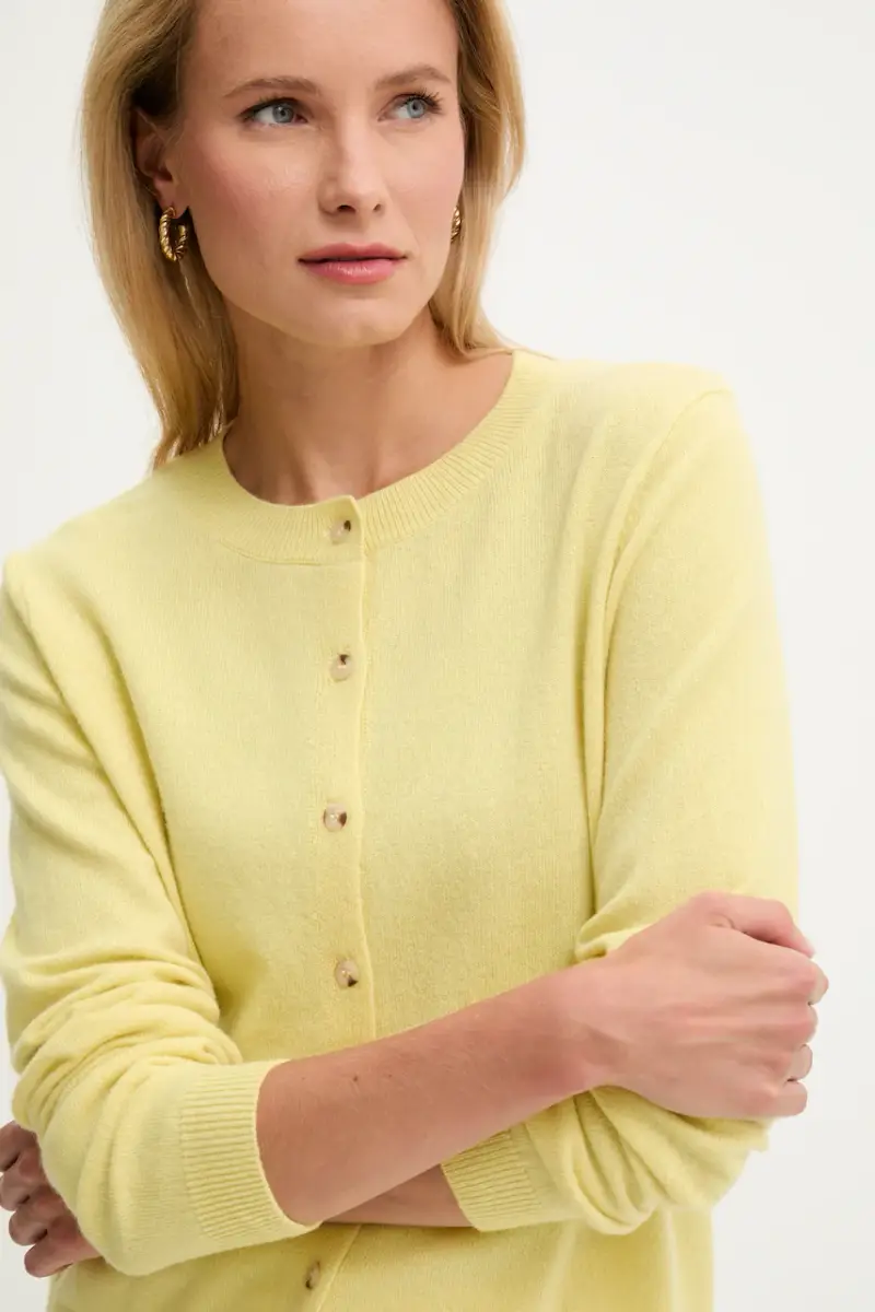 Answear.LAB Cardigan Donna Giallo 3918871 miniatura 4
