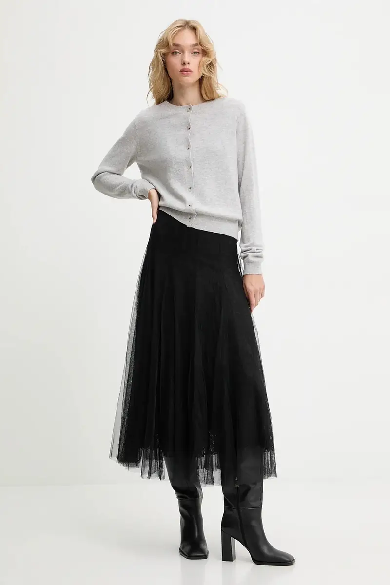 Answear.LAB Cardigan Donna Grigio 3610677 miniatura 2