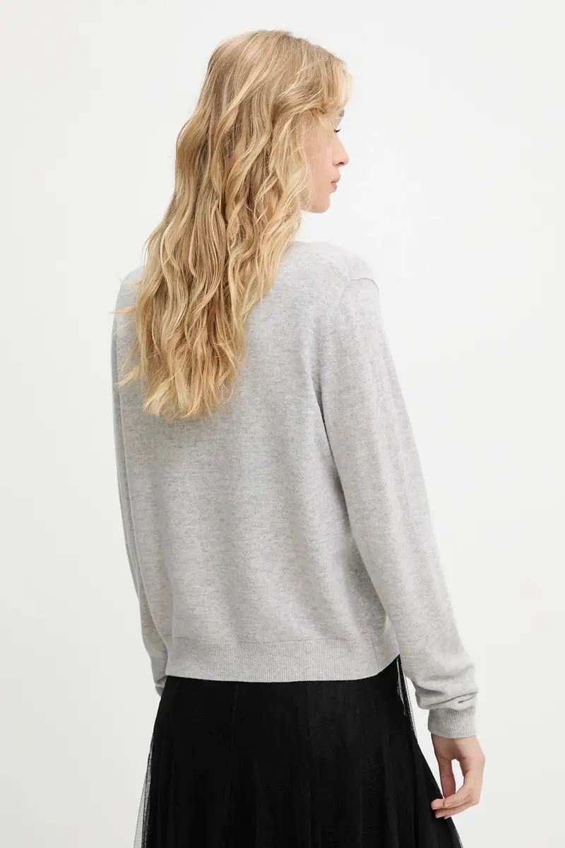 Answear.LAB Cardigan Donna Grigio 3610677 miniatura 3