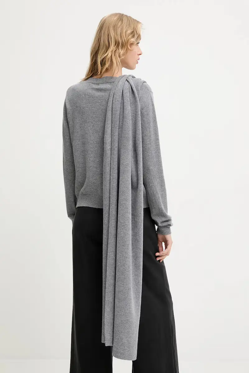 Answear.LAB Cardigan Donna Grigio 3610776 miniatura 3