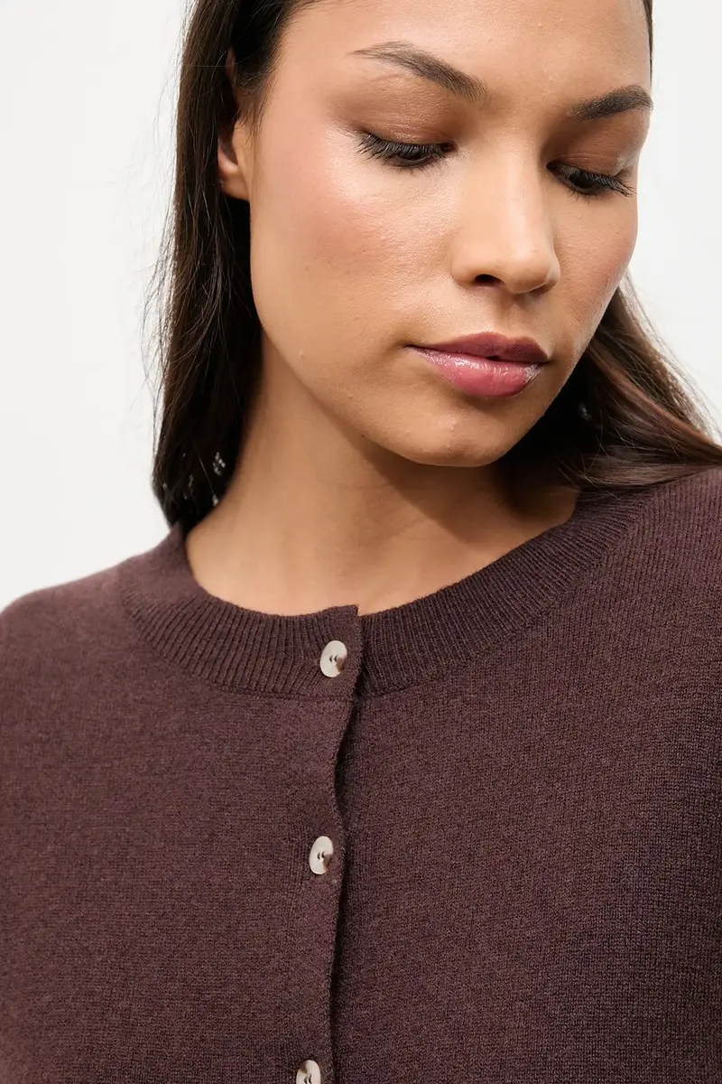 Answear.LAB Cardigan Donna Marrone 3771672 miniatura 5