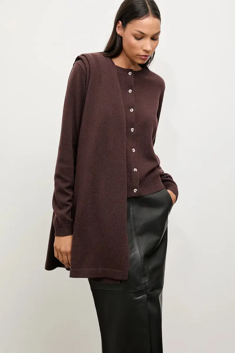 Answear.LAB Cardigan Donna Marrone 3771672