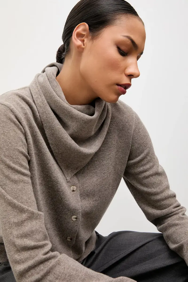 Answear.LAB Cardigan Donna Marrone 3771693