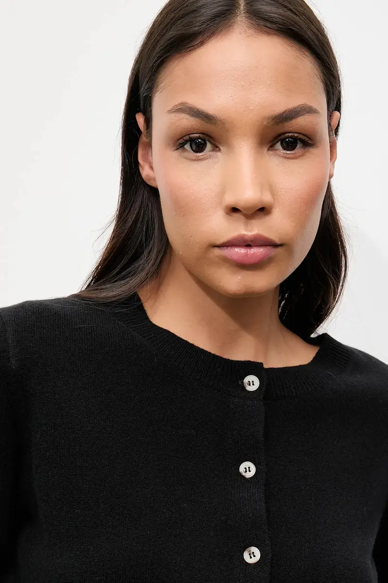 Answear.LAB Cardigan Donna Nero 3645064 miniatura 5