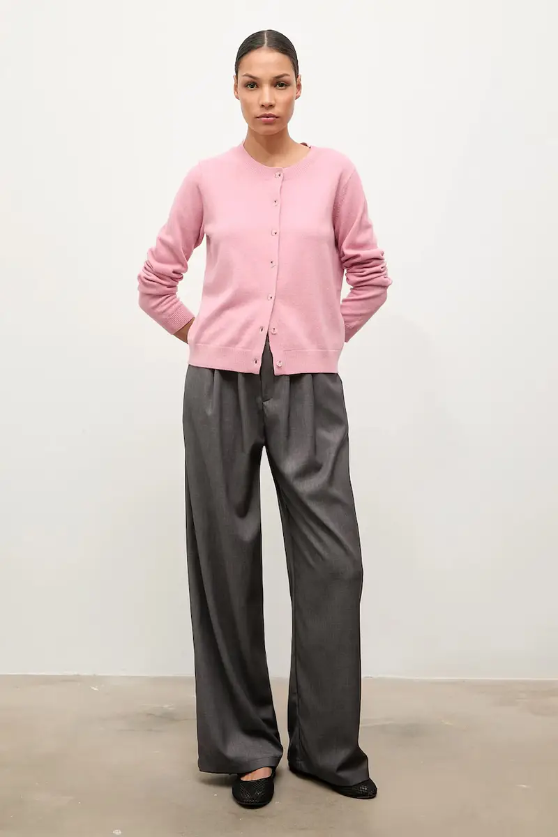 Answear.LAB Cardigan Donna Rosa 3663193 miniatura 3