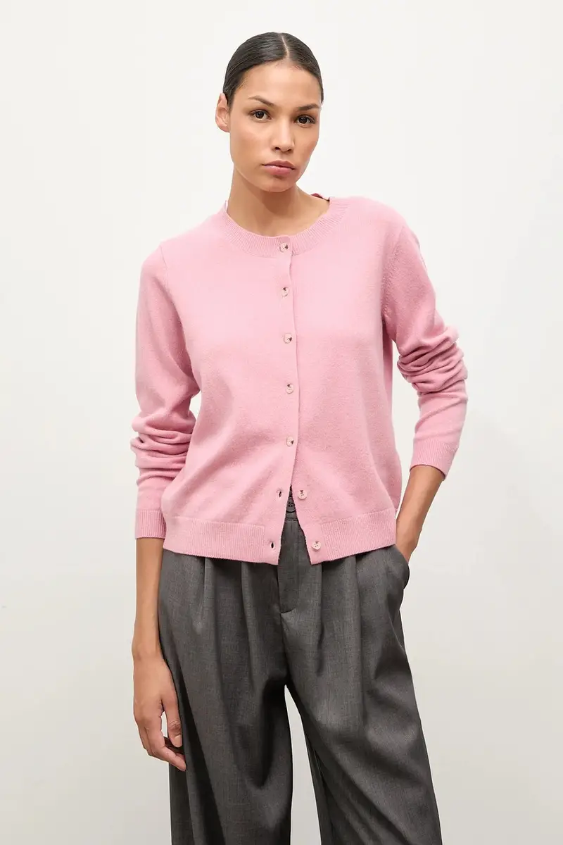 Answear.LAB Cardigan Donna Rosa 3663193 miniatura 5