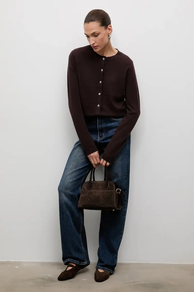 Answear.LAB Cardigan Marrone 4168569 miniatura 2