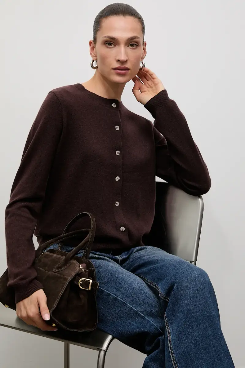 Answear.LAB Cardigan Marrone 4168569