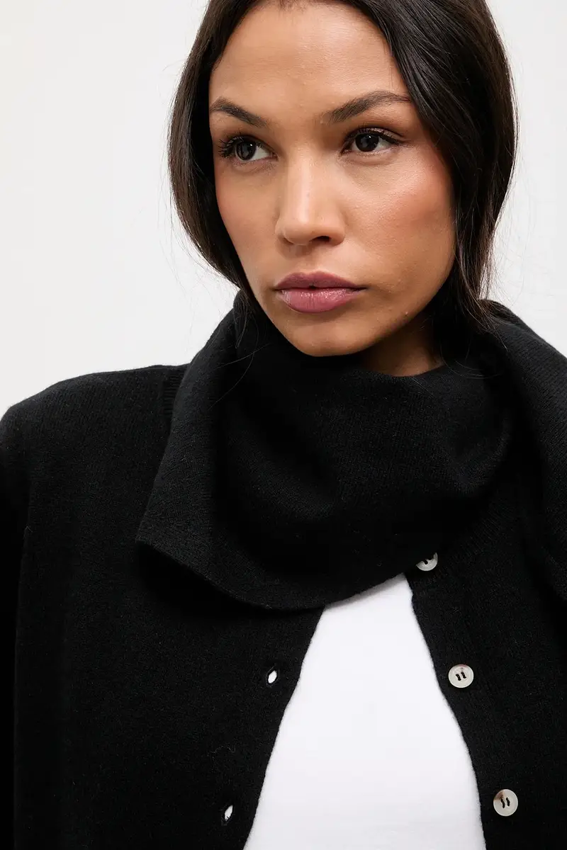 Answear.LAB Cardigan Nero 3957177 miniatura 5