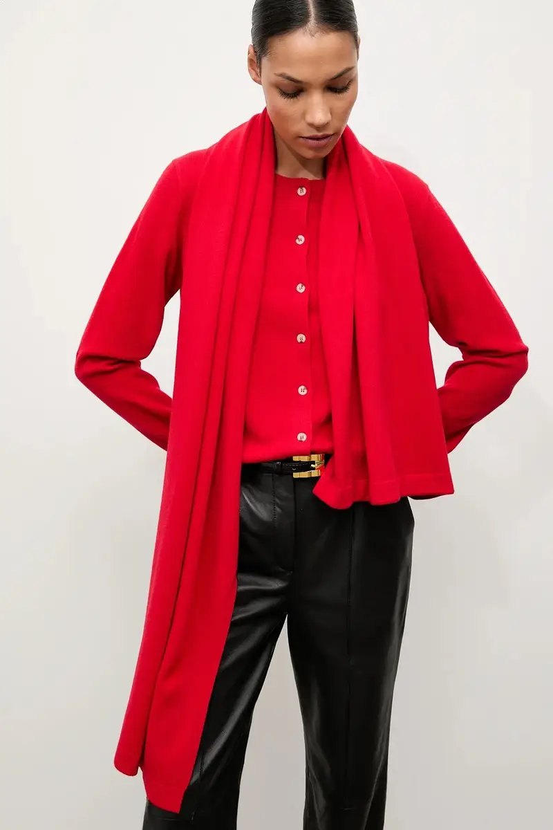 Answear.LAB Cardigan Rosso 4151001 miniatura 3