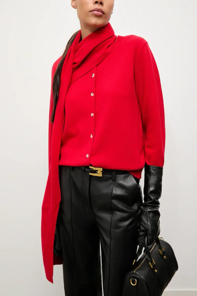 Answear.LAB Cardigan Rosso 4151001