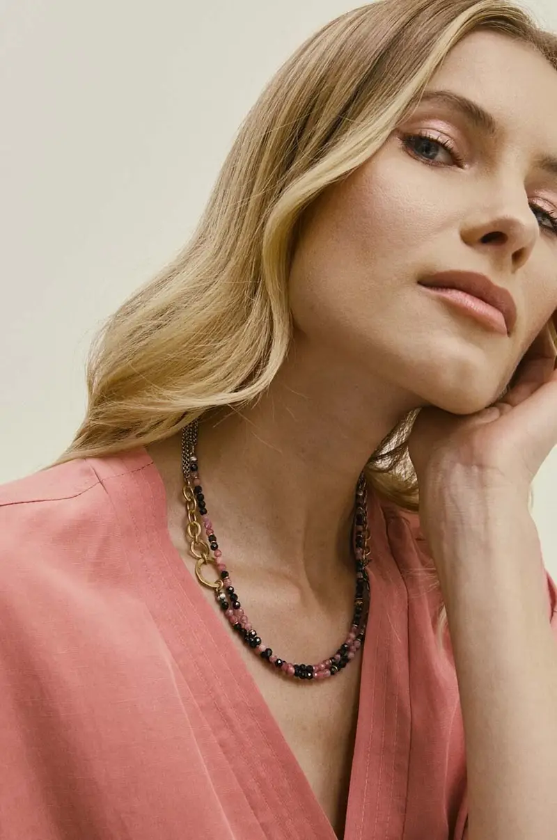 collana in argento placcato oro miniatura 2