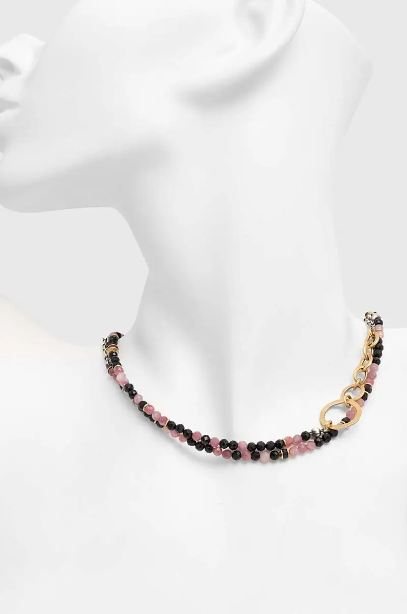 collana in argento placcato oro miniatura 5