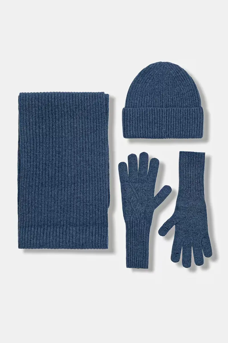 completo in lana Blu miniatura 2