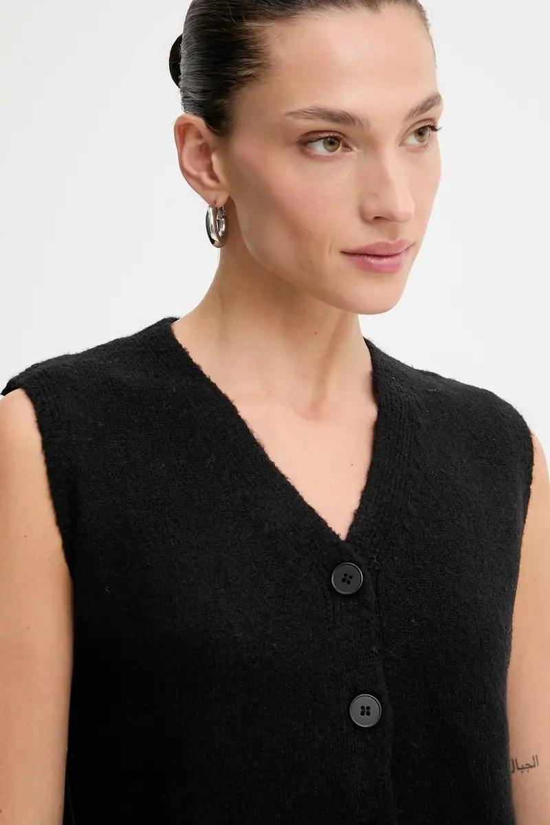 completo in lana colore nero miniatura 5