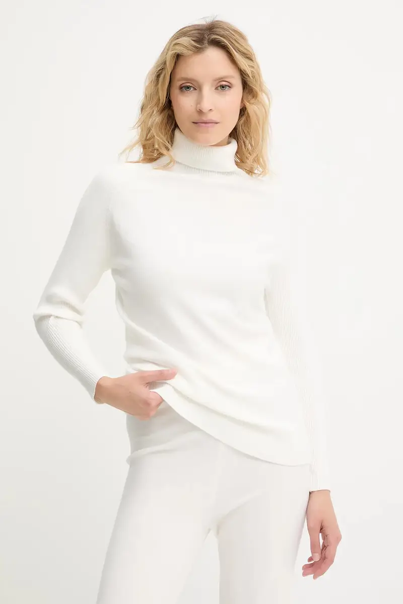 completo in lana donna colore beige miniatura 2