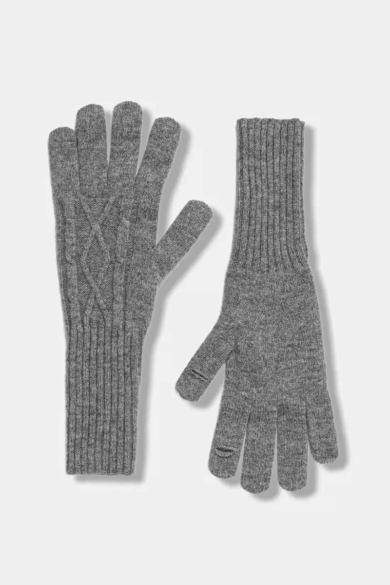 completo in lana Grigio miniatura 3