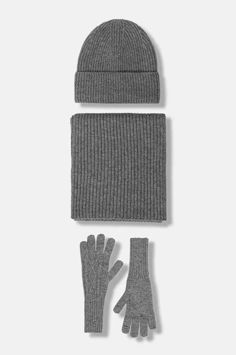 completo in lana Grigio