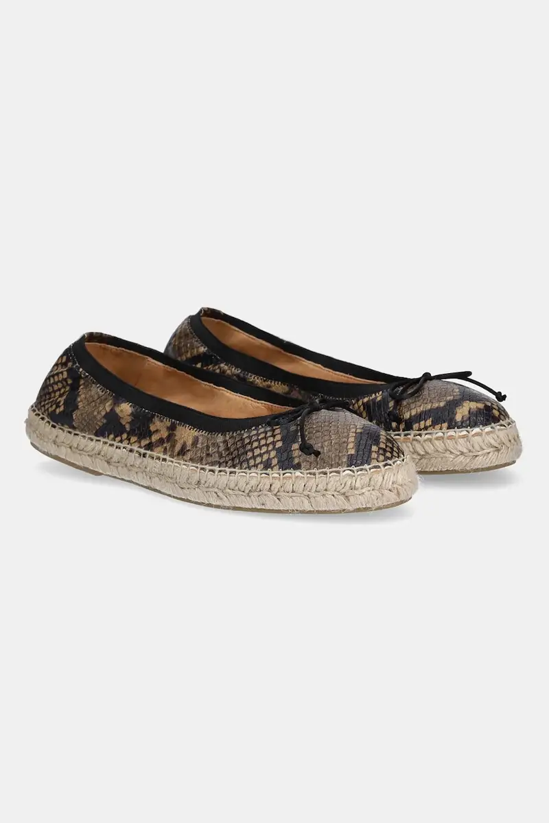 espadrillas in pelle scamosciata colore beige