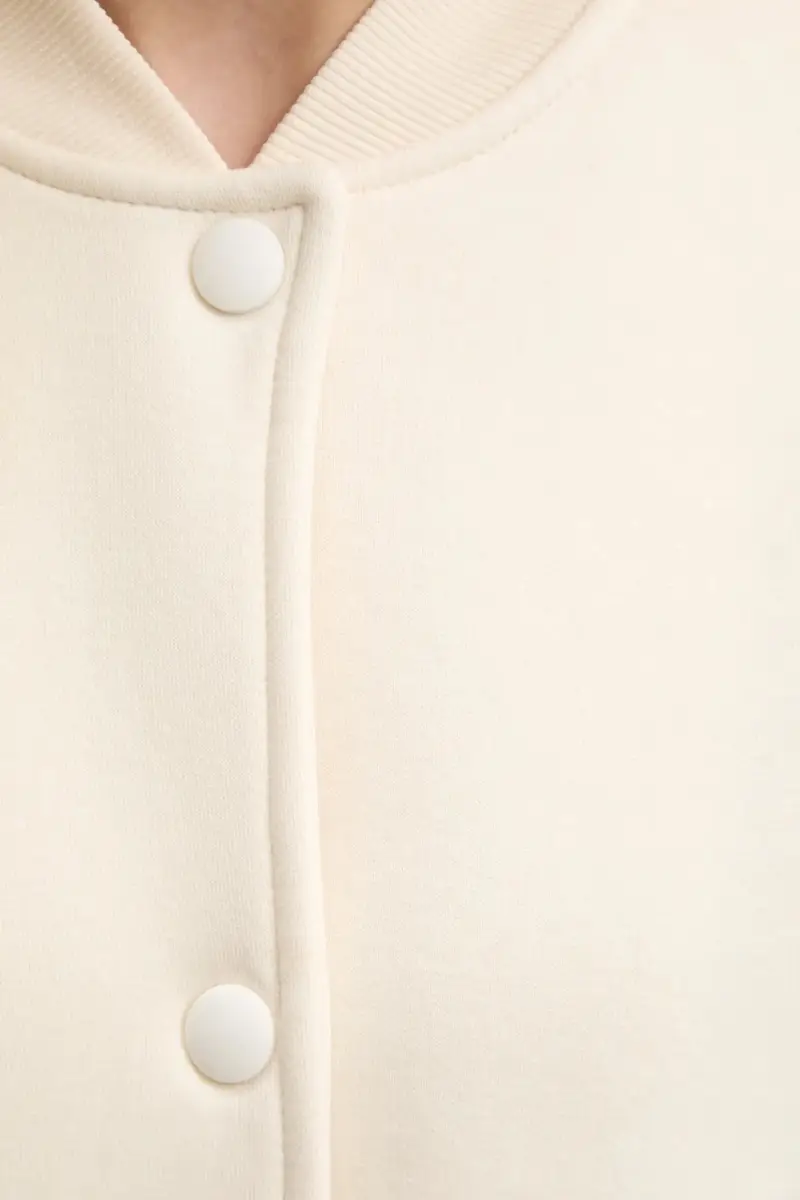 felpa donna colore beige miniatura 5