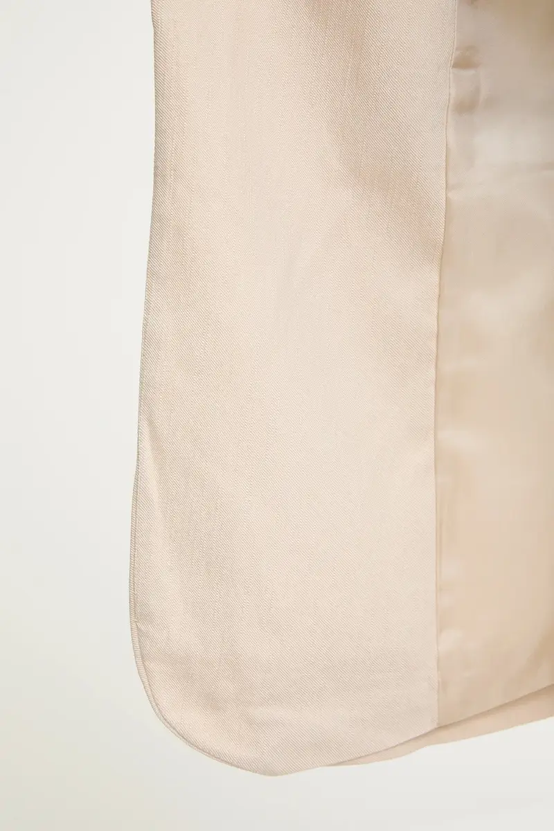 giacca colore beige miniatura 5