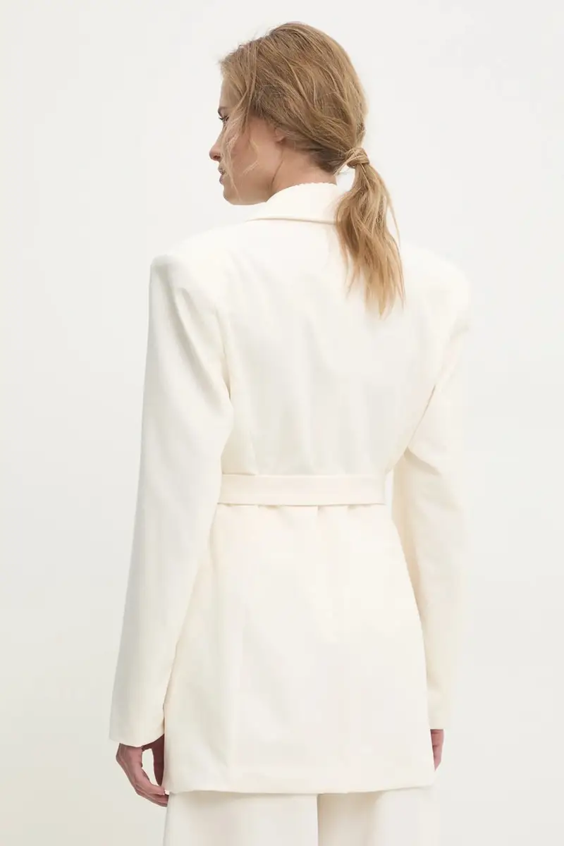 giacca colore beige miniatura 3