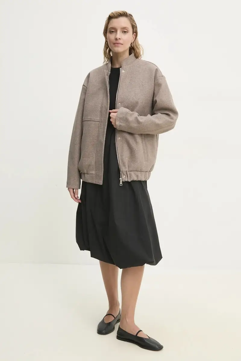 giacca colore beige miniatura 2