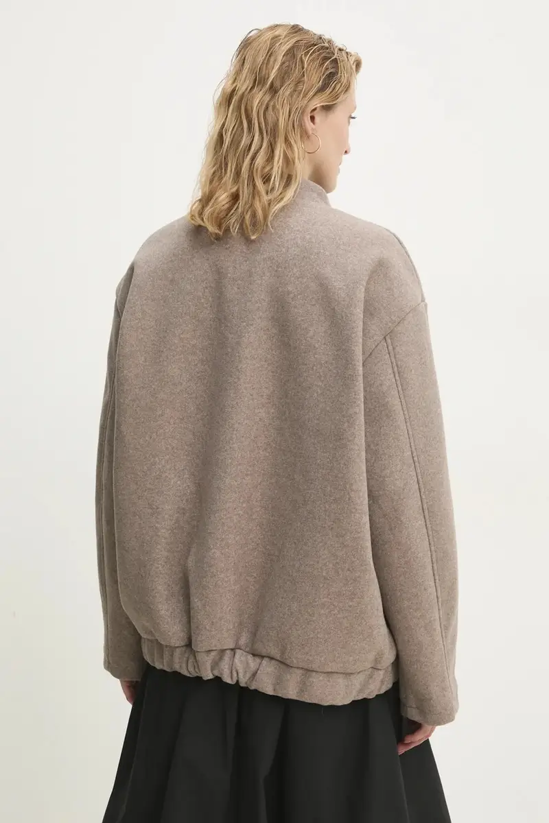 giacca colore beige miniatura 3