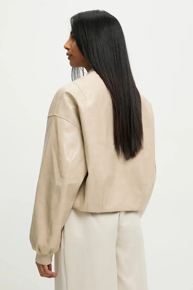 giacca colore beige miniatura 3