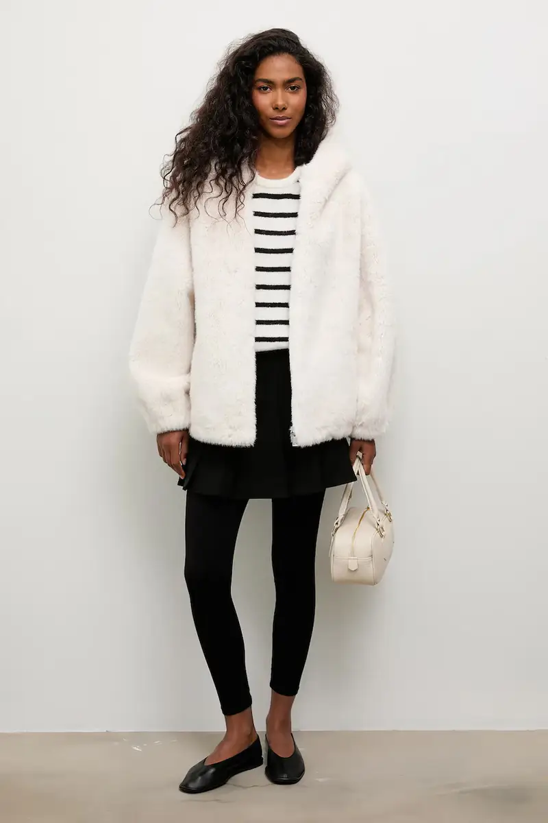 giacca colore beige miniatura 2