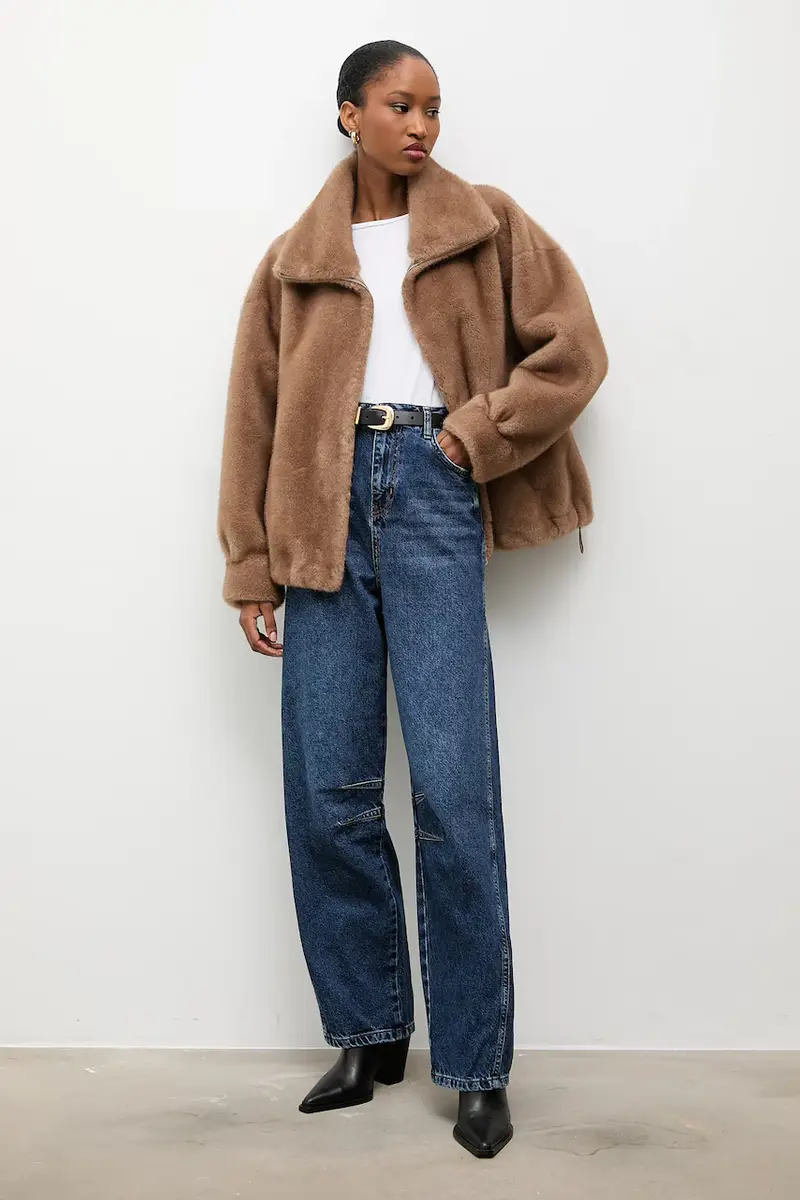 giacca colore beige miniatura 2