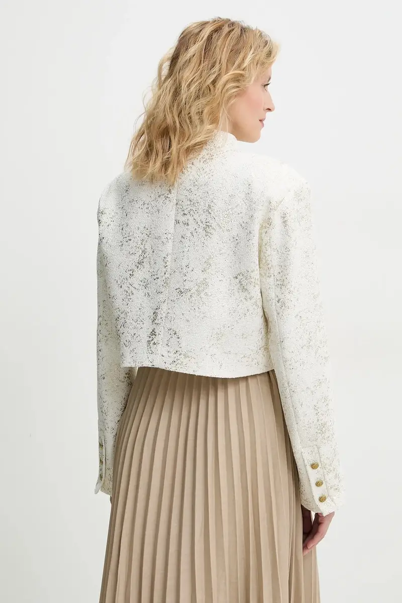 giacca colore bianco miniatura 3