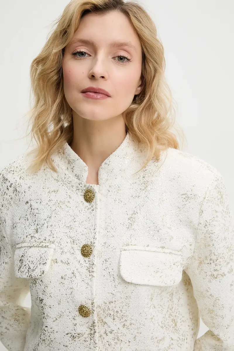 giacca colore bianco miniatura 4