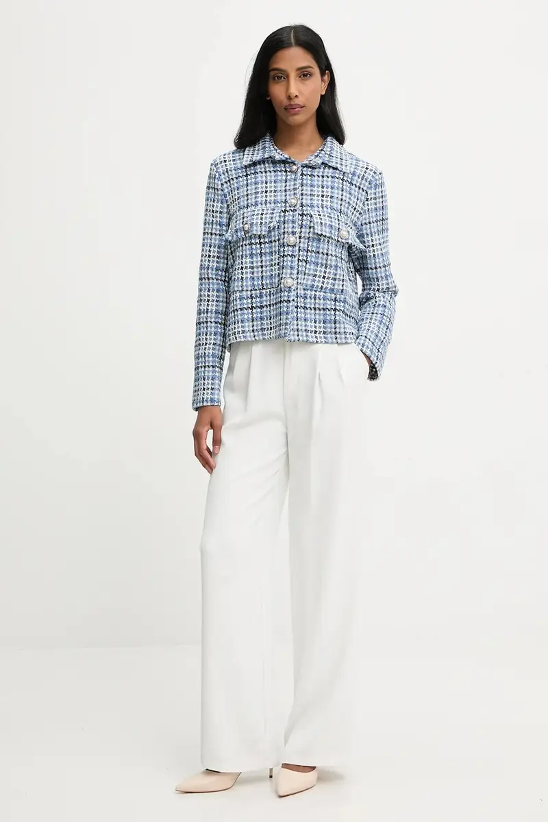 giacca colore blu miniatura 2