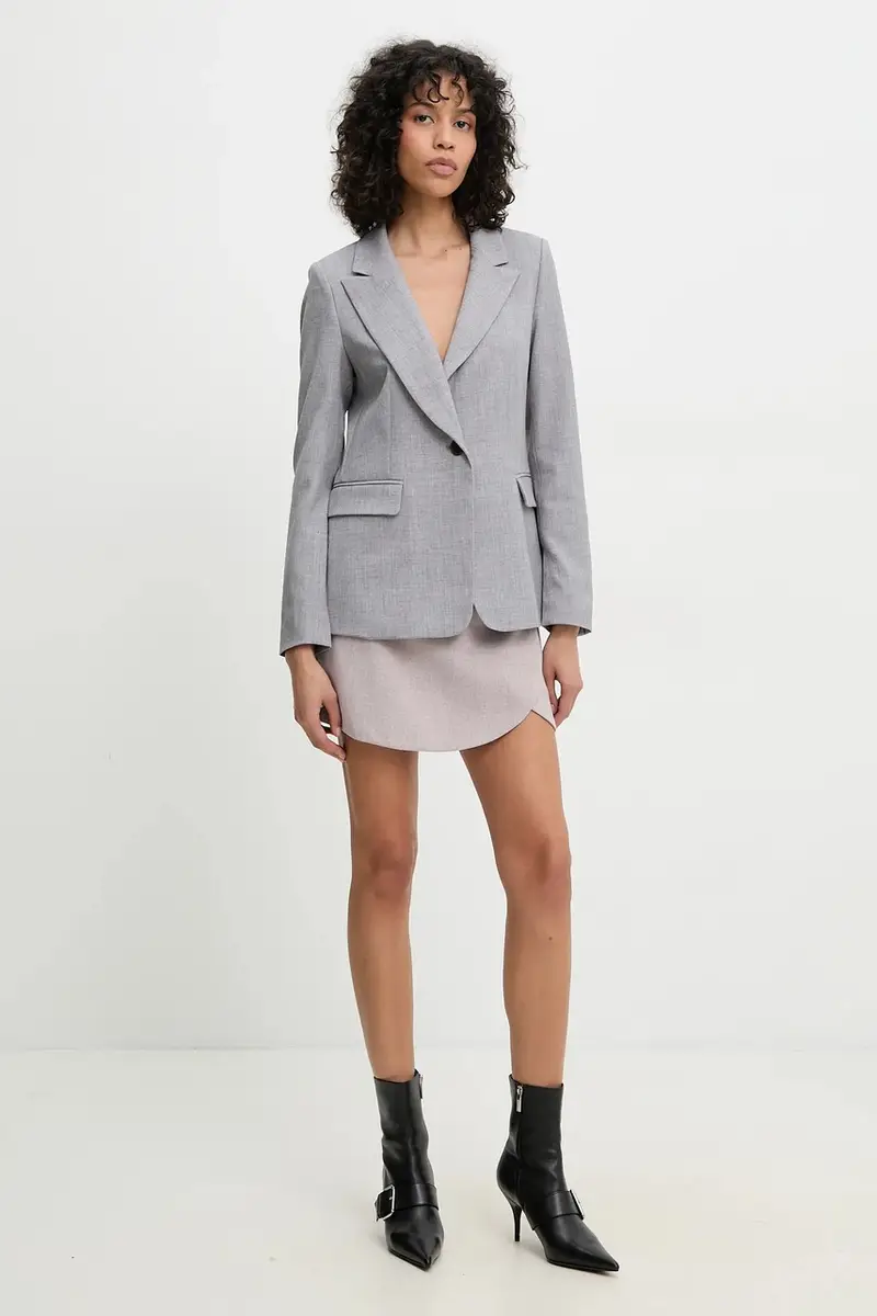 giacca colore grigio miniatura 2