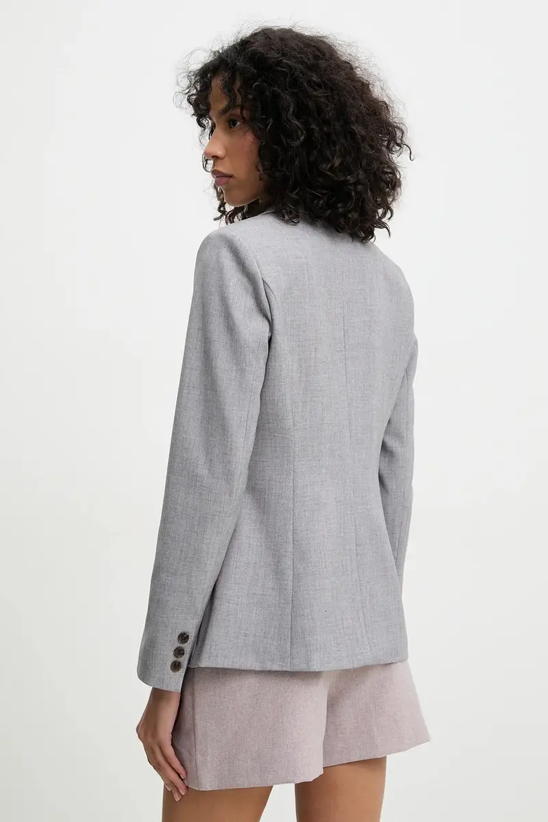 giacca colore grigio miniatura 3