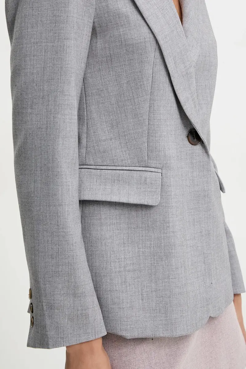 giacca colore grigio miniatura 4