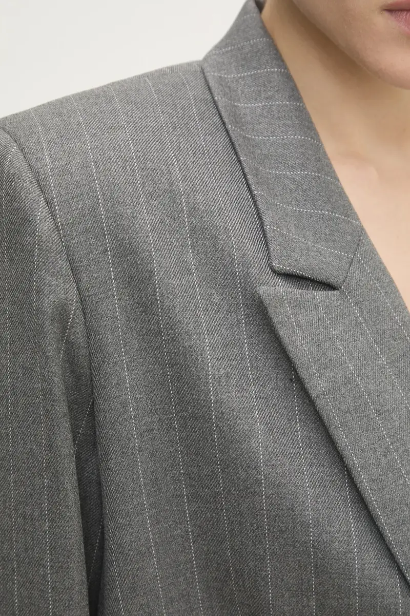 giacca colore grigio miniatura 5