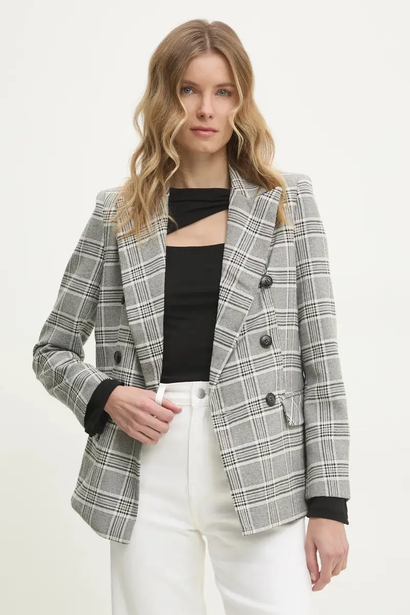 giacca colore grigio miniatura 4