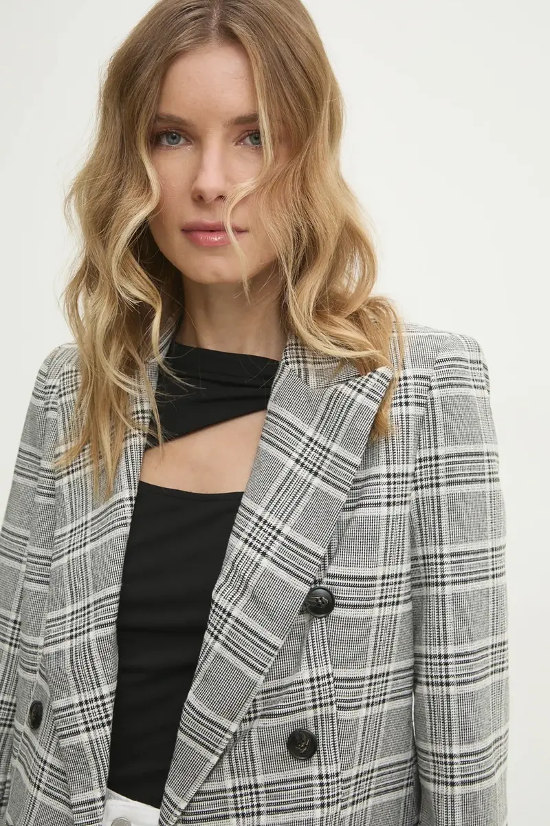 giacca colore grigio miniatura 5