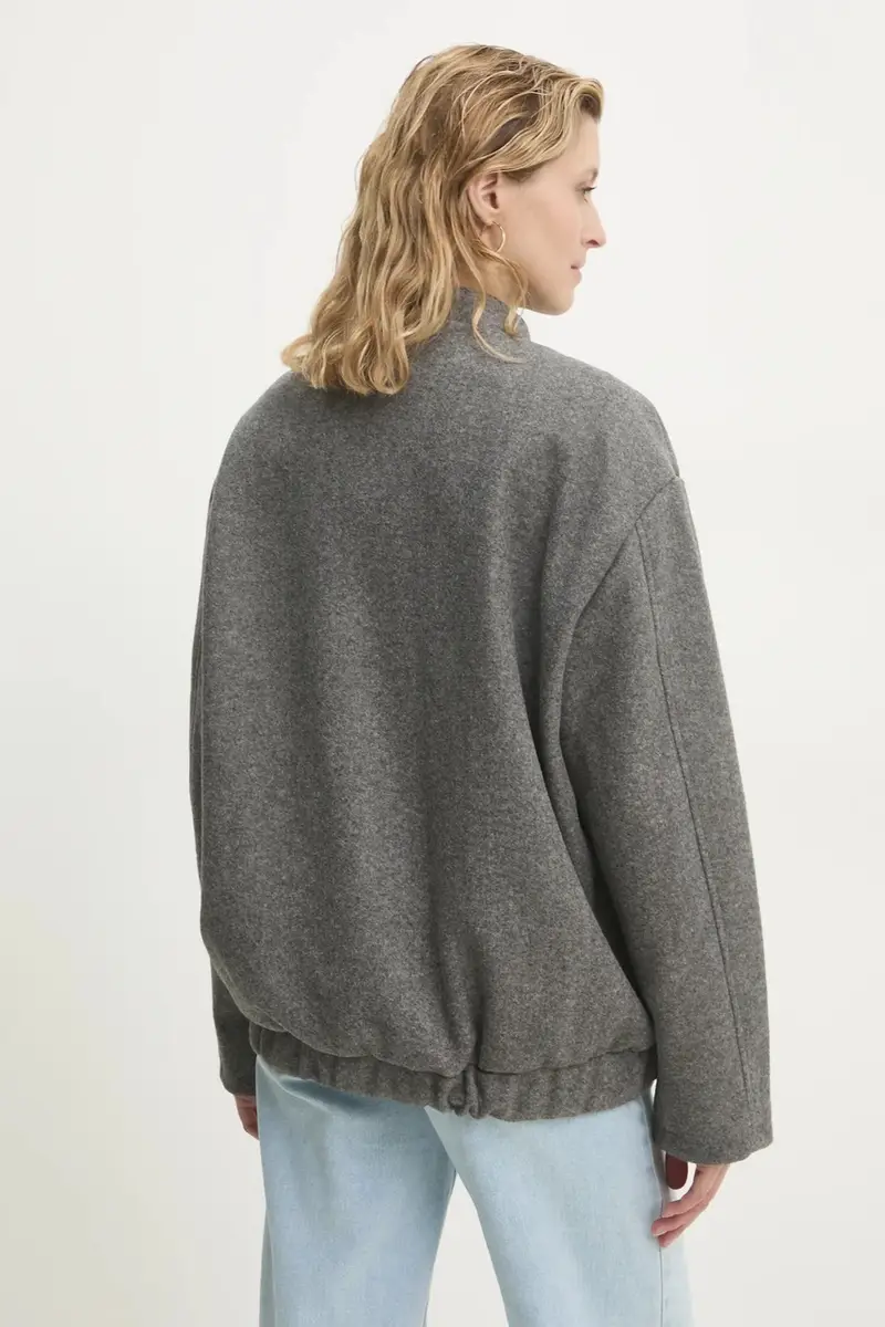 giacca colore grigio miniatura 3