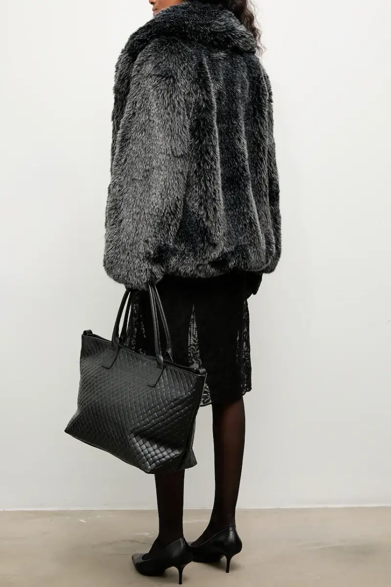 giacca colore grigio miniatura 3