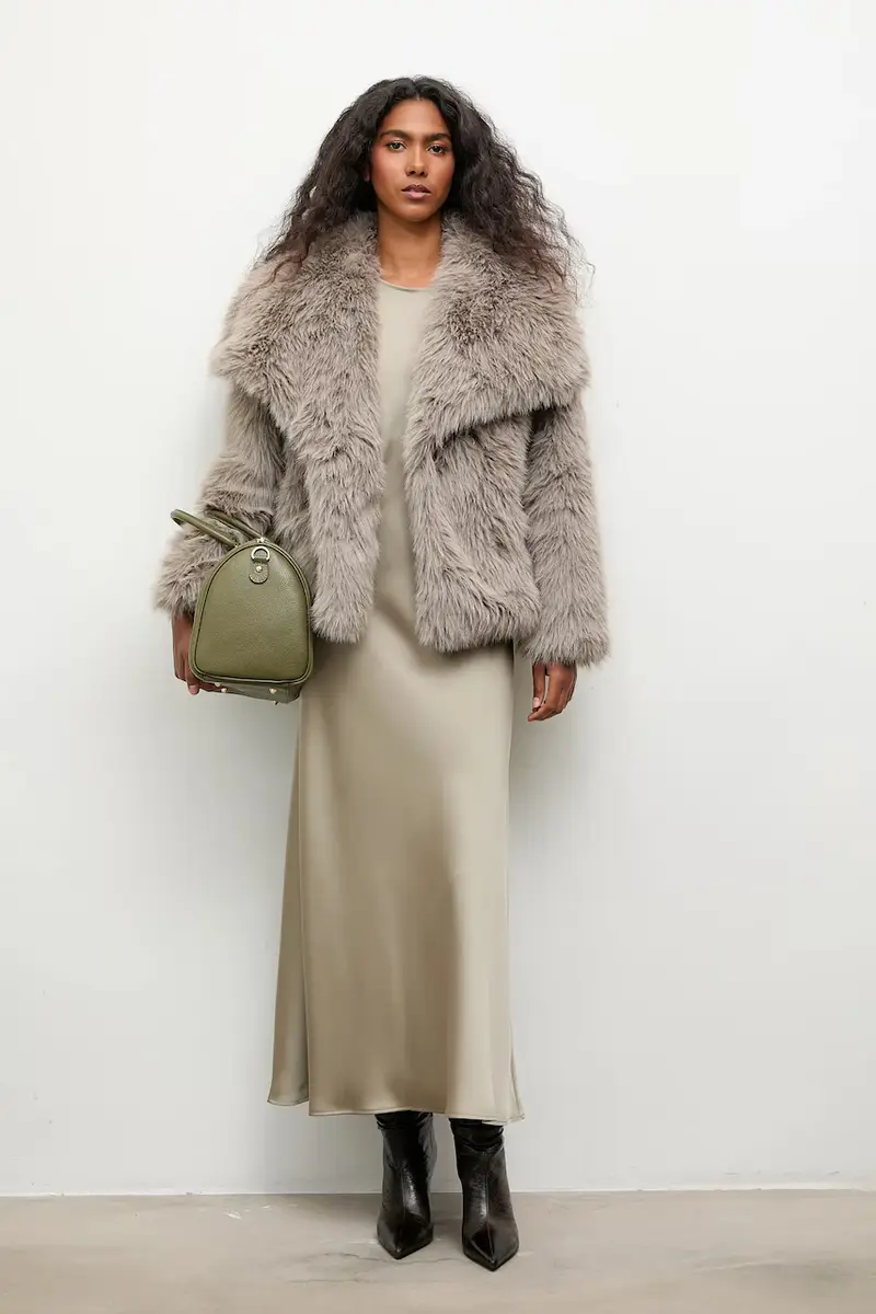 giacca colore grigio miniatura 2